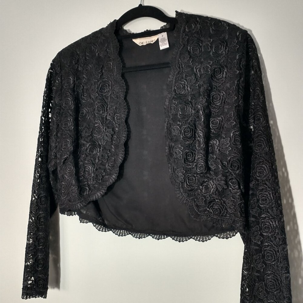 NWOT Lace Bolero Jacket